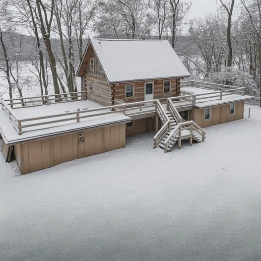 Rustic Riverfront Cabin on 3.75 Acres: A Peaceful Retreat with Endless Possibilities