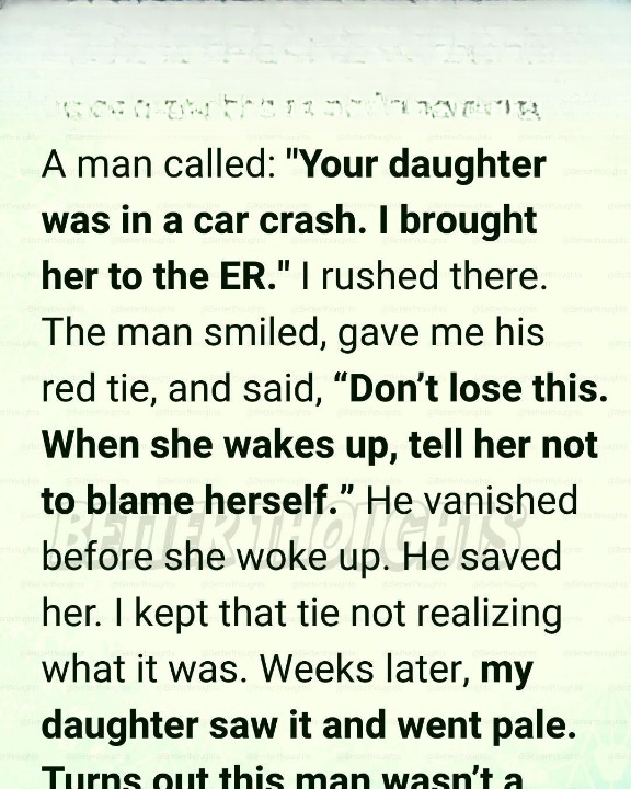 The Red Tie He Left Behind Became a Reminder That Kindness Still Exists