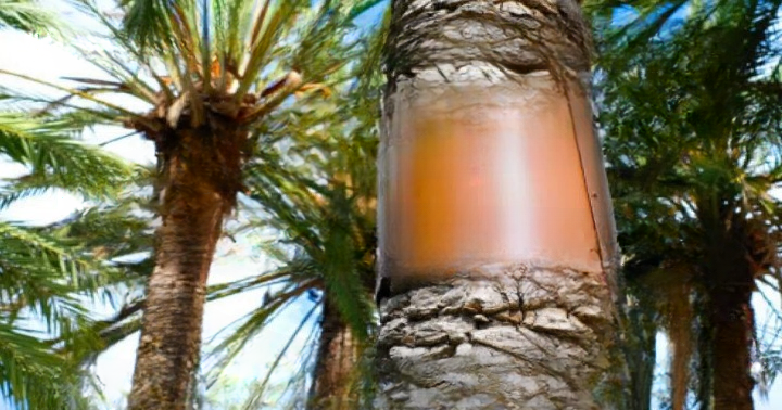 Why You Sometimes See Metal Wrapped Around Tree Trunks (And What It Actually Means)
