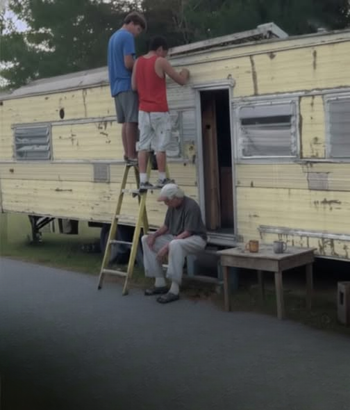 Two Teenage Boys Helped a Lonely Old Man Living in a Shabby Trailer – One Day, They Got a Call from His Lawyer