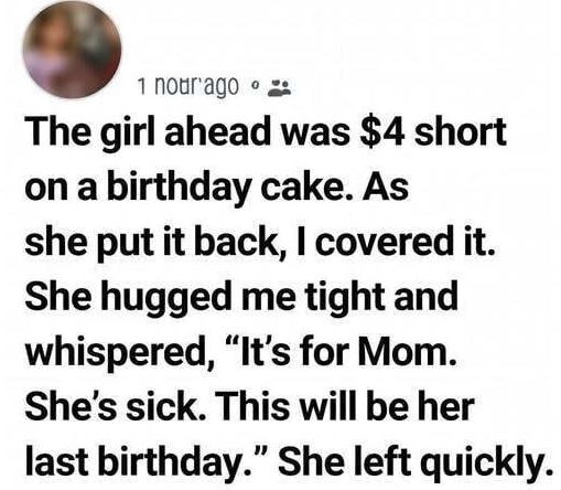 A Small Act of Kindness at the Grocery Store on an Ordinary Afternoon Turned Into a Moment I’ll Never Forget
