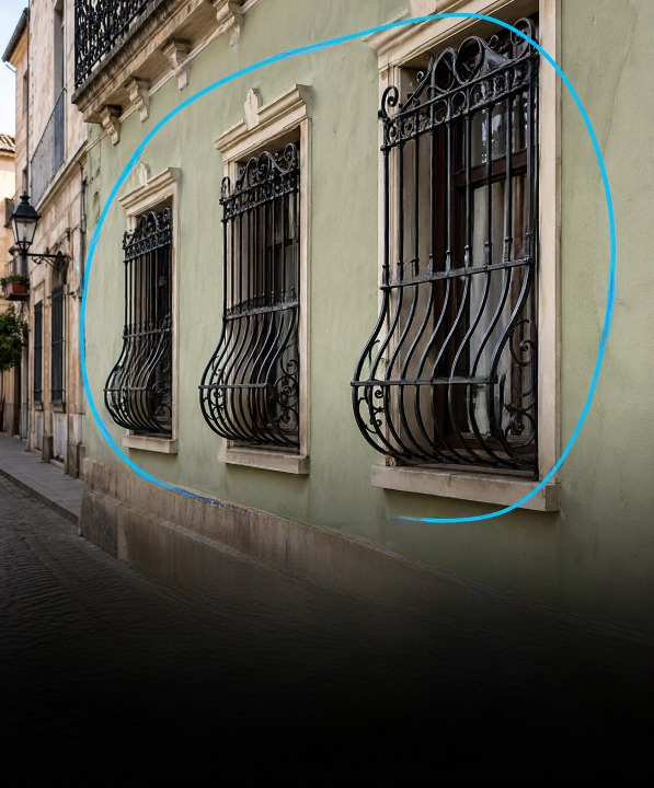 Why Some Window Grills Feature a Curved Bottom — The Practical Purpose Behind the “Potbelly” Design