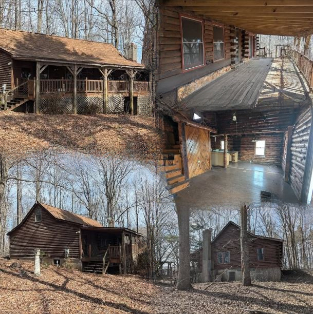 Rustic Log Cabin on 2 Acres in Pilot, Virginia – Fixer-Upper Opportunity with Endless Potential (Auction Starting at $50,000)