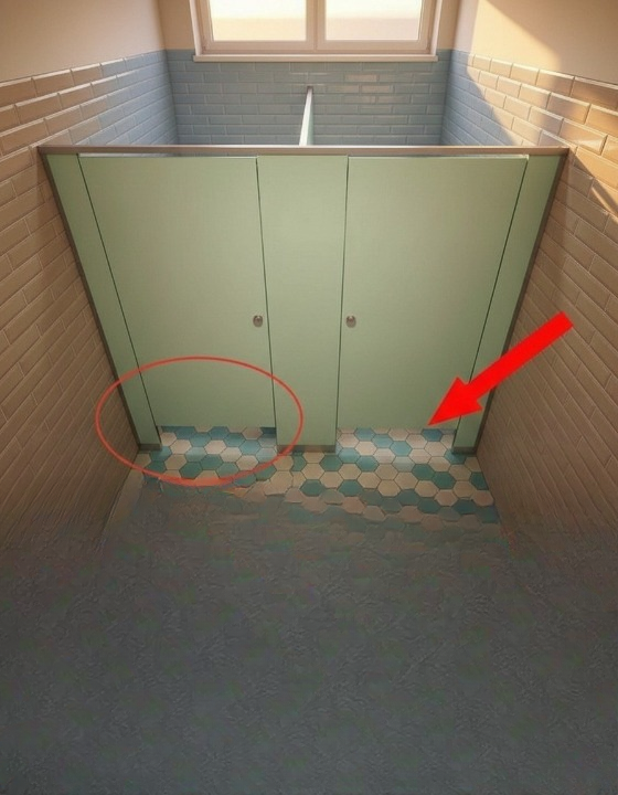 Why Public Bathroom Doors Don’t Reach the Floor: The Surprising Reason Behind the Design