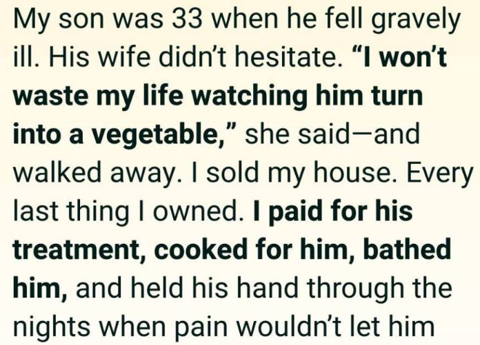She Walked Away While My Son Was Dying — and the Secret He Left Behind Changed Everything
