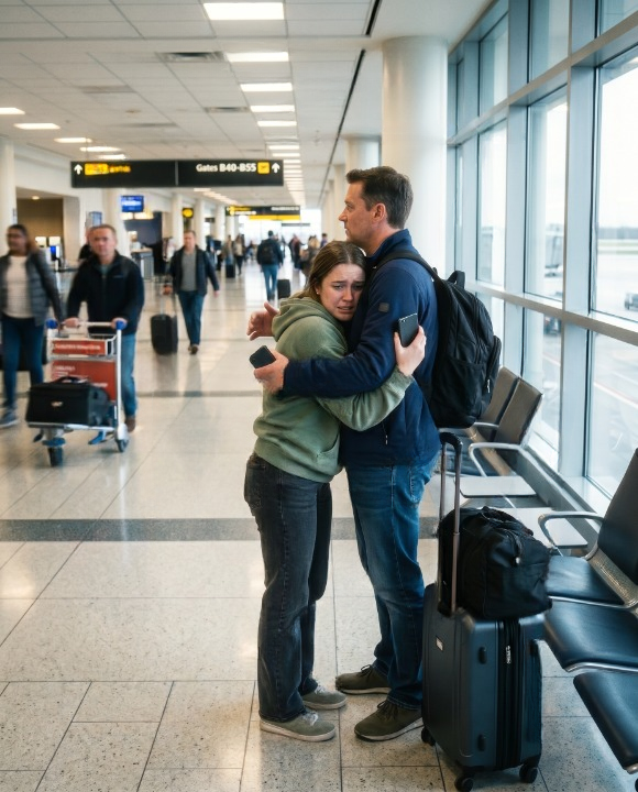 I Cried When I Took My Husband to the Airport in New Delhi — But I Didn’t Know It Was the Last Honest Goodbye We’d Ever Have