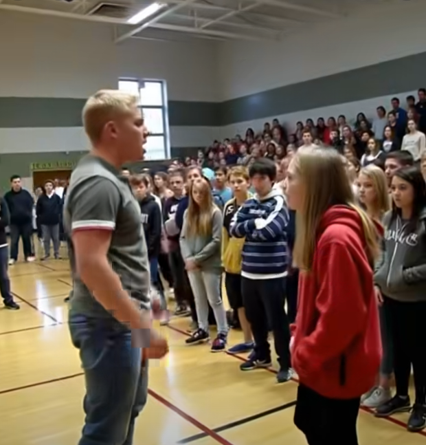 The School Bully Tried to Break Her in Public—But He Didn’t Know Who She Really Was