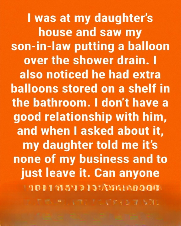 Place a Balloon Over Your Shower Drain and See the Surprising Result