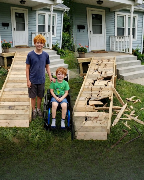 He Built a Ramp for a Neighbor’s Child—What Happened Next Shocked the Entire Street