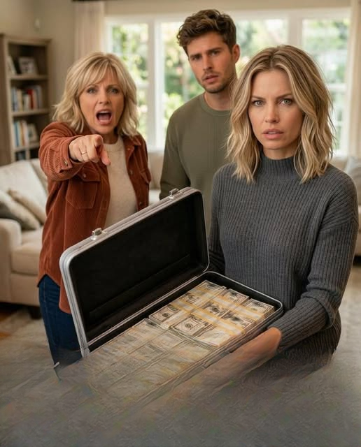 My mother-in-law burst into the house, shouting, “Where’s the money from your mother’s apartment sale?”