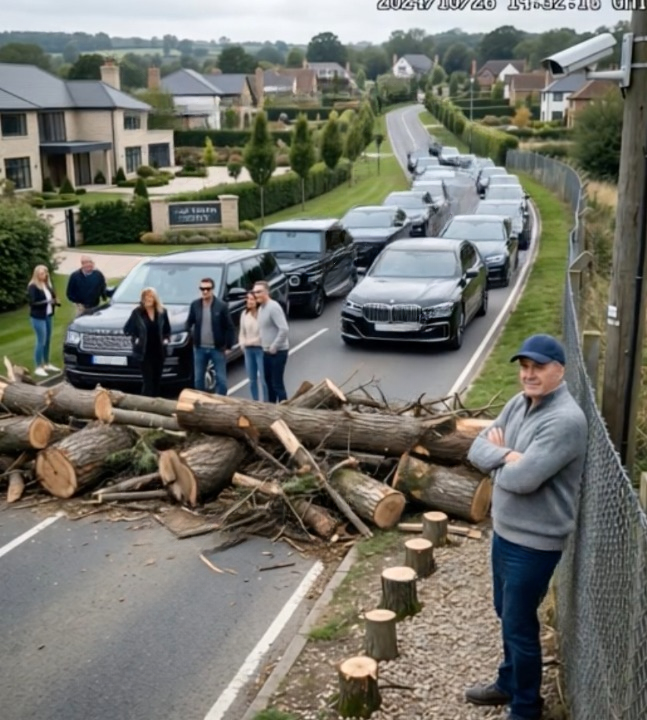 They Cut Down My Trees for Their “Perfect View” Without Asking — So I Closed the Only Road Into Their Luxury Neighborhood and Forced a Wake-Up Call They Didn’t See Coming
