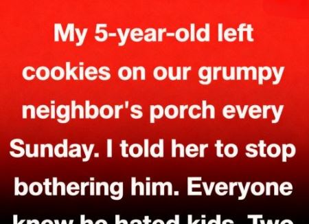 A Little Girl’s Weekly Kindness Helped a Lonely Neighbor Open His Heart Again