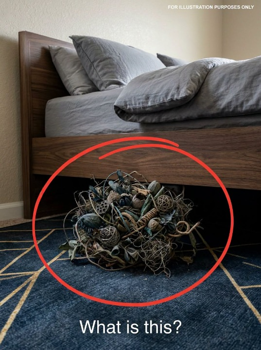 The Strange Webbed Cluster Under My Bed — What It Really Was (and Why It Looked So Alarming at First)