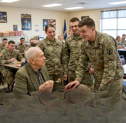 SEAL Jokingly Asked an Old Veteran His Rank—Then a Commander Walked In and Everything Changed