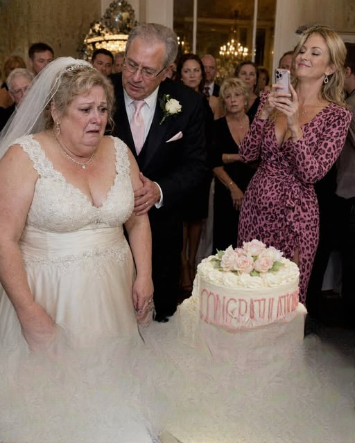 My Sister Sent a ‘Congratulations Grandma Bride’ Cake to My Wedding at 56 – What My Husband Did with It Made Everyone Gasp