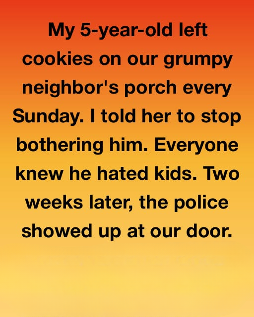 My Daughter Left Cookies for Our Neighbor Each Week—What Happened Next Revealed Something Truly Important