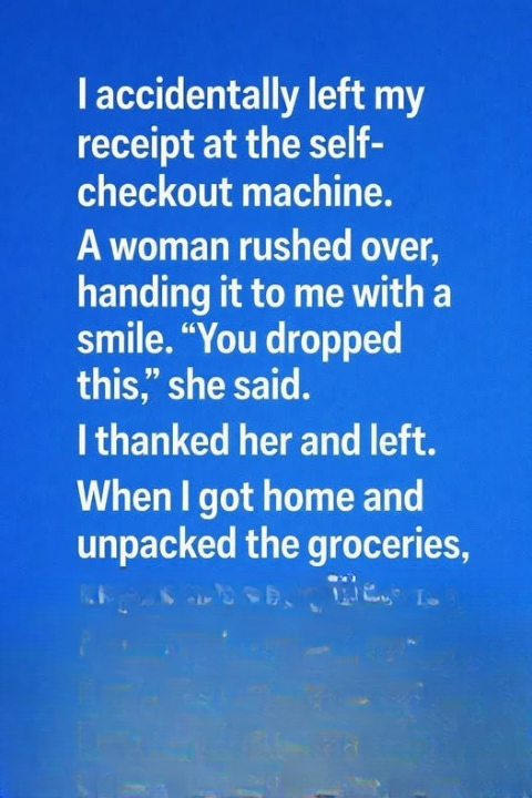I Thought I Had Simply Lost My Receipt at the Store—Until a Stranger’s Handwritten Message on the Back Told Me to Check My Back Seat and Changed Everything That Night