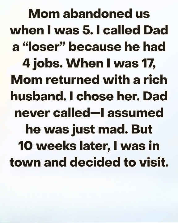 I Chose My Mother’s Wealth Over My Father’s Struggle — and Only After a Tragedy Did I Understand What I Had Lost