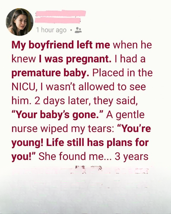 Your Baby Is Gone,’ They Told Me at 17 — Three Years Later, the Nurse Who Comforted Me in My Darkest Moment Returned With a Photograph, a Scholarship, and a Second Chance That Changed Everything