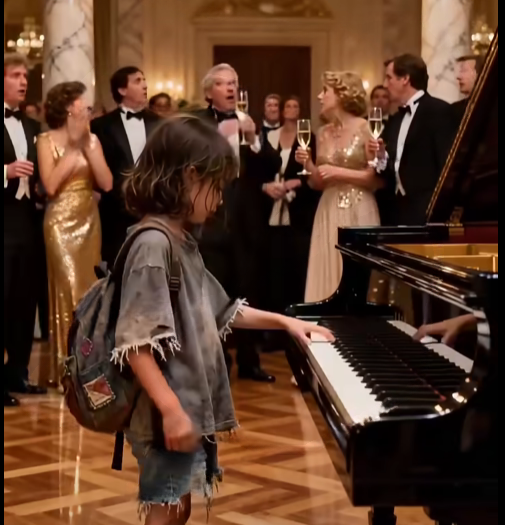 A Young Girl Asked to Play Piano for a Meal — Her Talent Captivated an Entire Ballroom