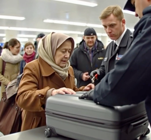 Airport Security Grew Curious About an Elderly Traveler’s Suitcase — What They Found Sparked an Emotional Conversation