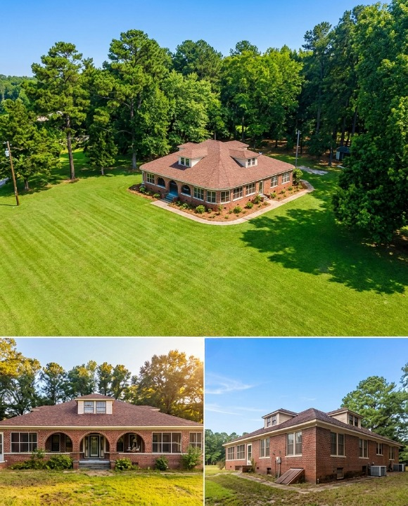 The 1930s Southern Brick Treasure: A Rare Restoration Opportunity