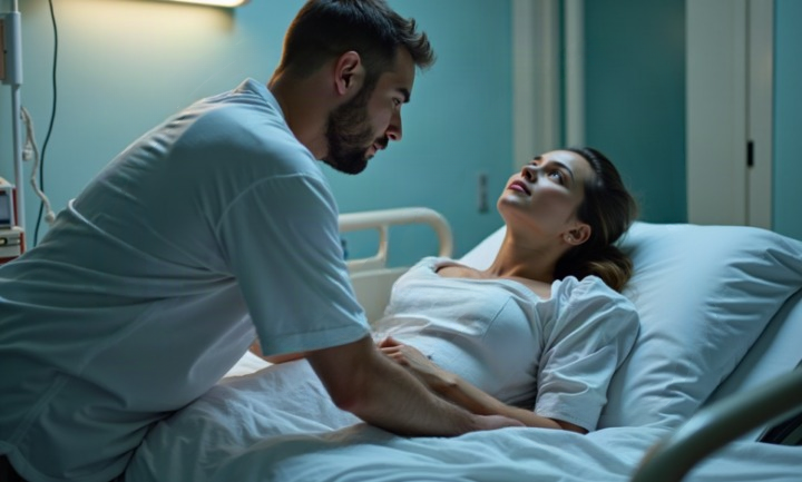 After a horrific car accident, I was rushed straight to the hospital…..