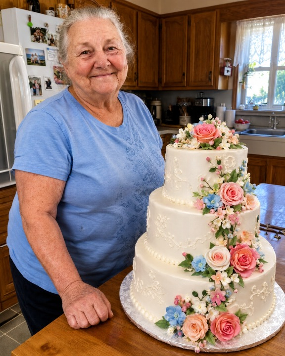 A Man’s Fiancée Asked His Grandmother to Make Her a Huge Wedding Cake, Then Refused to Pay for It – So His Sister Prepared a Wedding Gift She’ll Never Forget